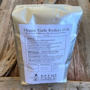 Organic Garlic Fertilizer  5-2-2-1s - 5 Pounds
