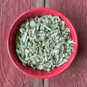 Organic Garlic Scapes Freeze Dried