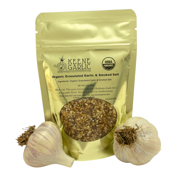 Heirloom Garlic and Smoked Sea Salt - Organic