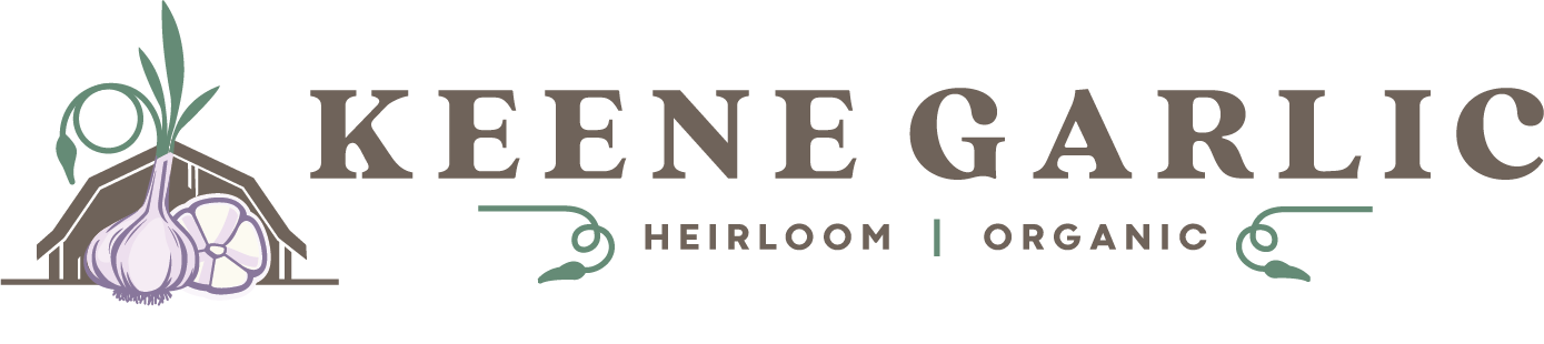 Keene Garlic Logo Heirloom Organic