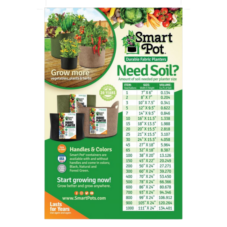 Smart Pots Fabric Planter Keene Garlic