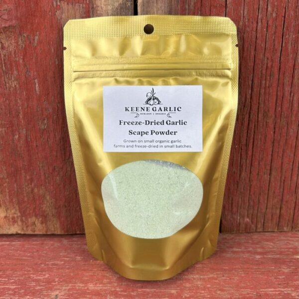 Freeze-Dried Garlic Scape Powder