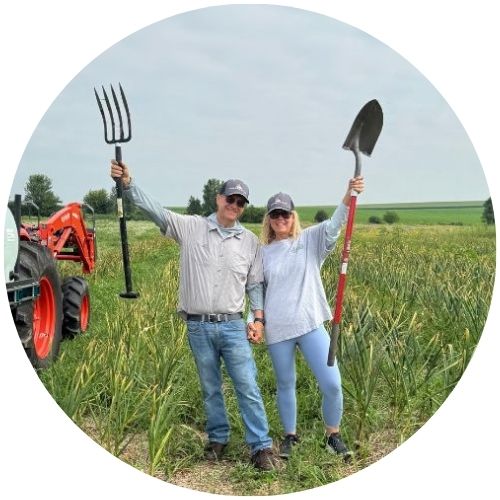 Garlic Farmers Touchdown!