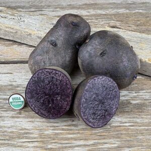 Purple Majesty Seed Potato - Organic